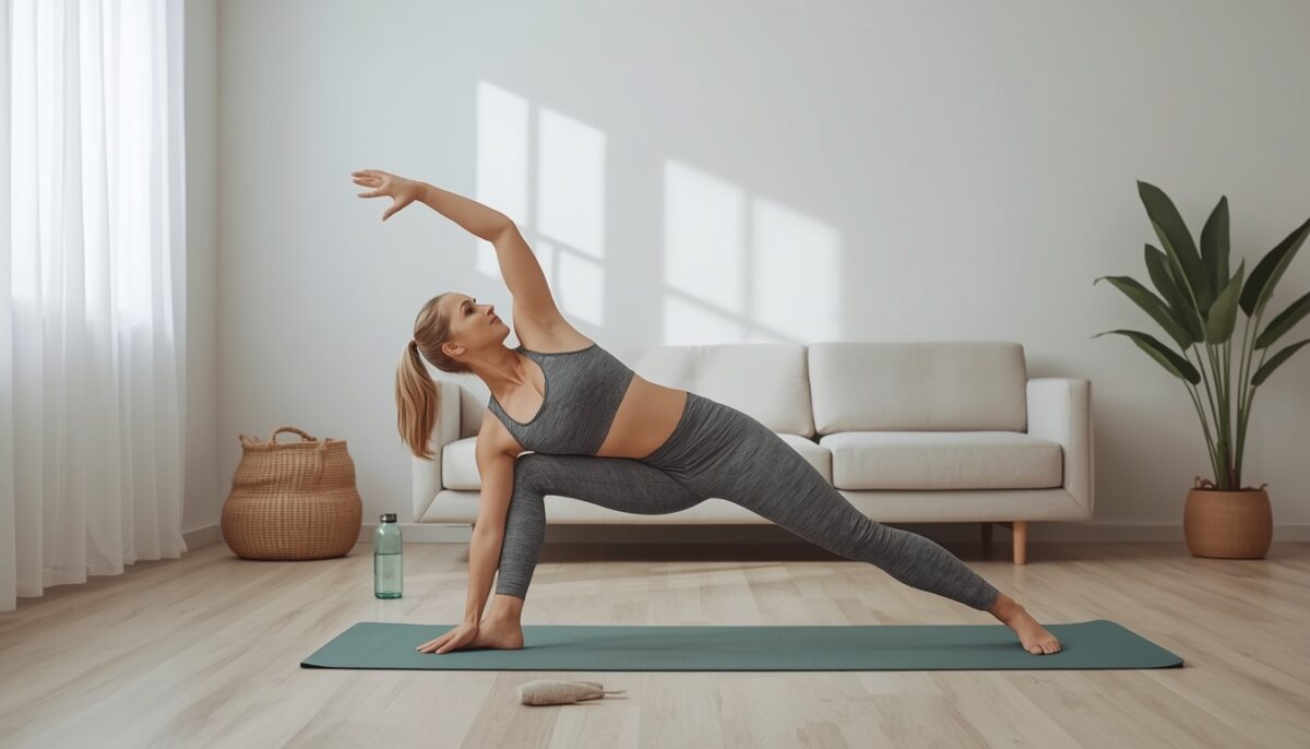 Complete beginner home workout routine without equipment